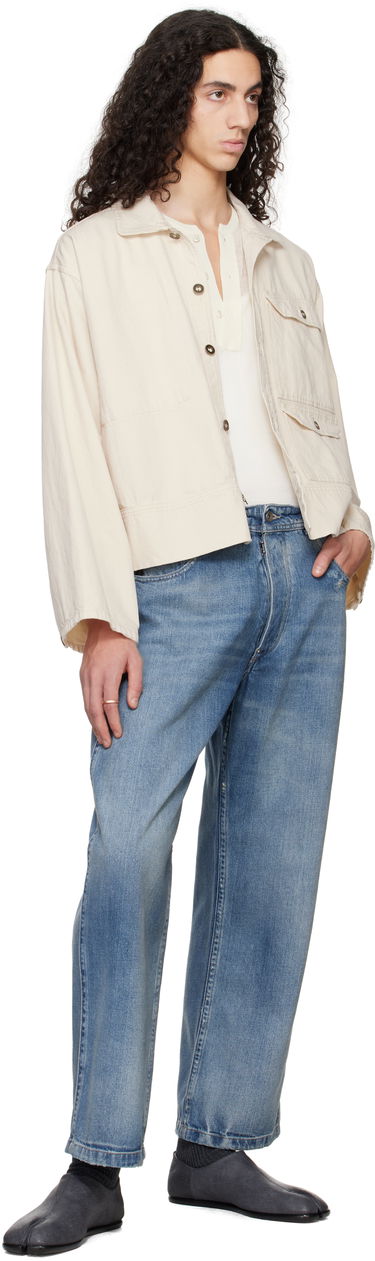 Džínsy Maison Margiela Maison Margiela Distressed Jeans Modrá | S50LA0240 S30383, 3