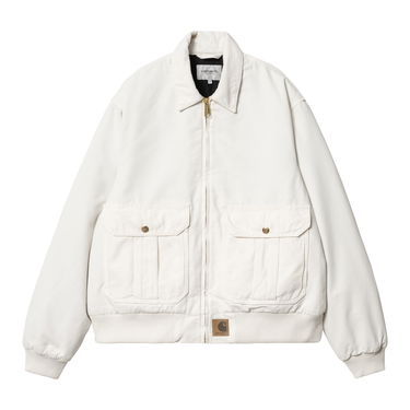 Bomber bunda Carhartt WIP Stanton Waxed Jacket Biela | I033826_9, 5