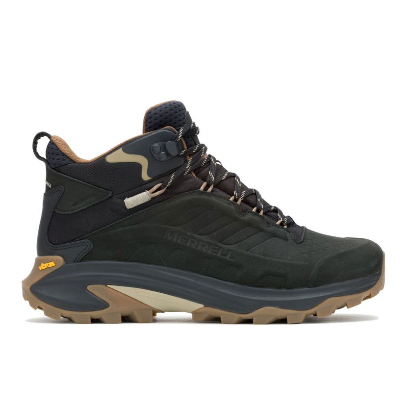 Tenisky a topánky Merrell Moab Speed 2 Leather Mid Waterproof Hiking Boots Čierna | J037777