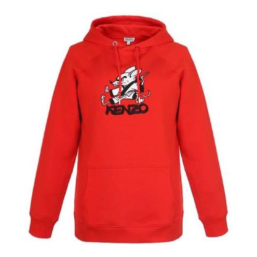 Mikina KENZO KENZO Pattern Hoodie Červená | FA52SW7754Z5-21, 0