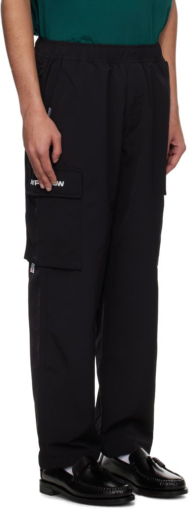 Cargo nohavice AAPE by A Bathing Ape AAPE by A Bathing Ape 'AAPE Now' Woven Cargo Pants Čierna | AAPPTMB667XXNBKX, 1