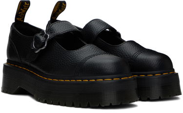 Oblečenie Dr. Martens Dr. Martens Addina Flower Buckle Leather Platform Oxfords Čierna | 27644001, 3