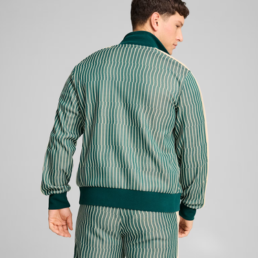 Bunda Puma THE PLAYERS LANE T7 Track Jacket Zelené | 626659-60, 4