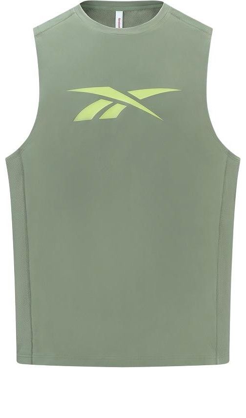 Tielko Reebok Workout Tank Top Zelené | 24SRM419MGL2