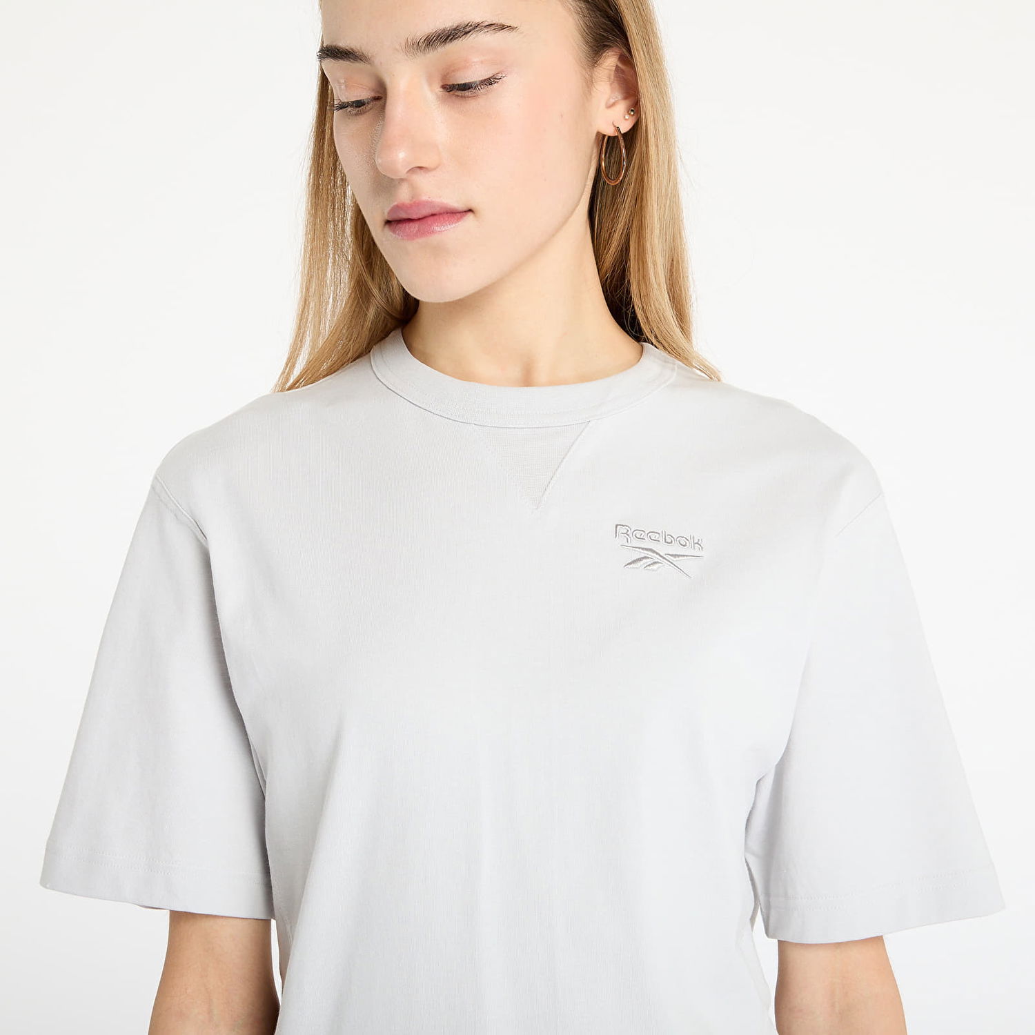 Tričko Reebok Icon Elements Tee Šedá | 100214088, 1