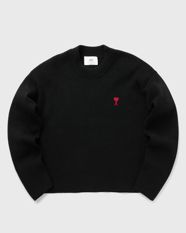 Sveter AMI Paris Crewneck Čierna | UKS046.KN0042-001, 2