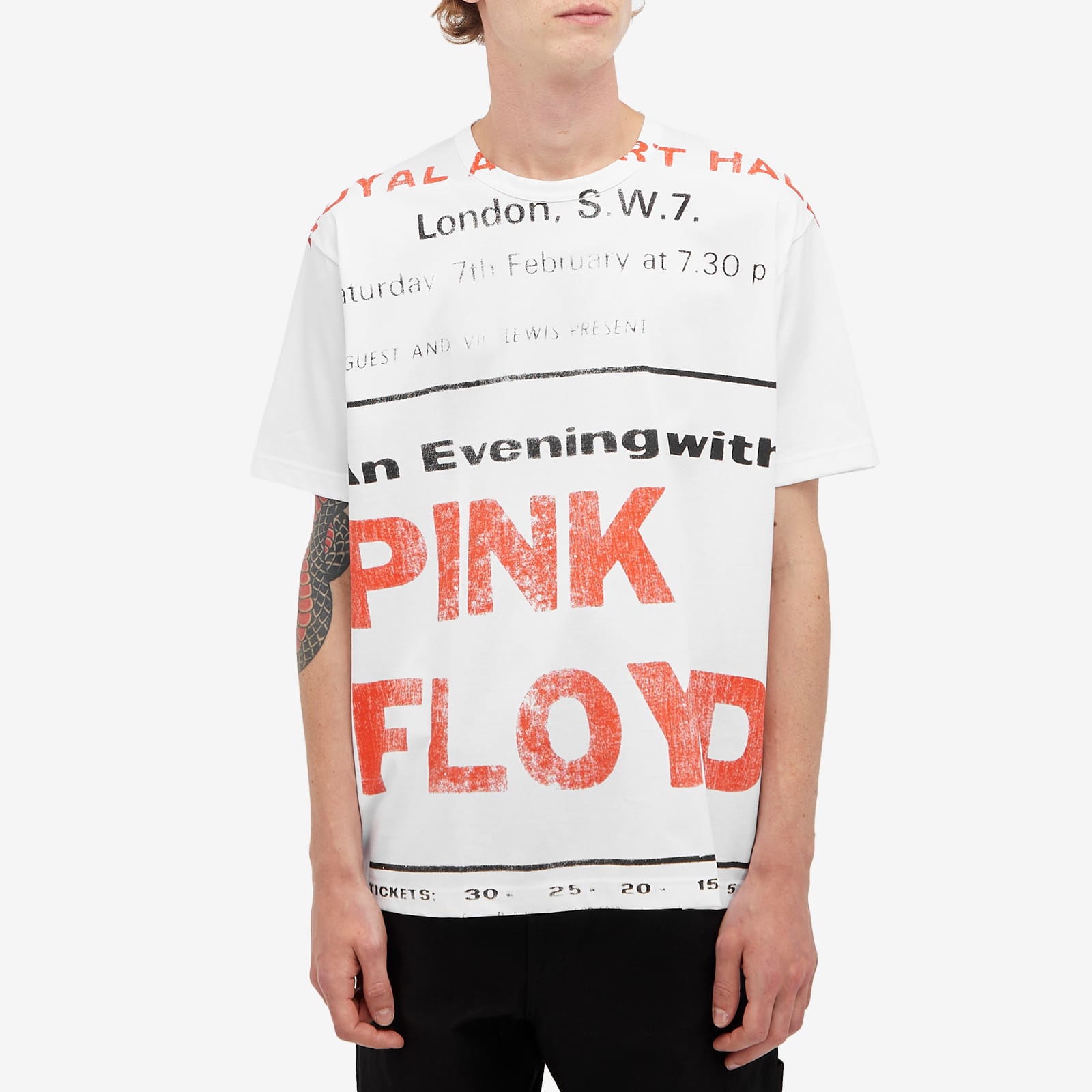 Junya Watanabe MAN x Pink Floyd Graphic Print T-Shirt, Size M