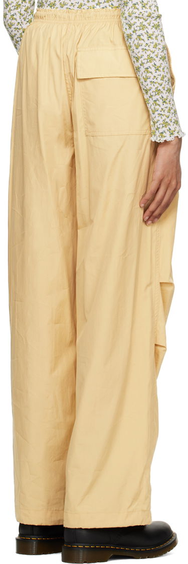Nohavice rag & bone Becky Wide Leg Trousers Žltá | WAW22H70144614, 2