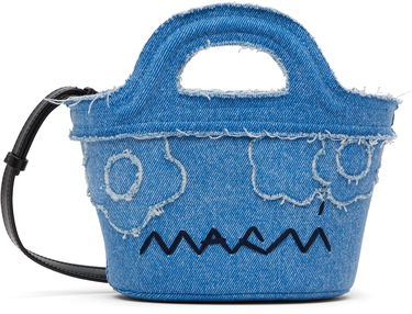 Kabelka Marni Marni Tropicalia Micro Denim Tote Bag Modrá | BMMP0096L6 P8201, 0