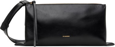 Taška cez rameno Jil Sander Jil Sander Empire Small Leather Shoulder Bag Čierna | J07WD0051_P6569, 0