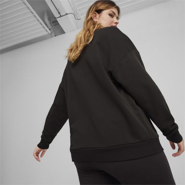 Sveter Puma Relaxed Small Logo Crew Sweatshirt Čierna | 678742-01, 6