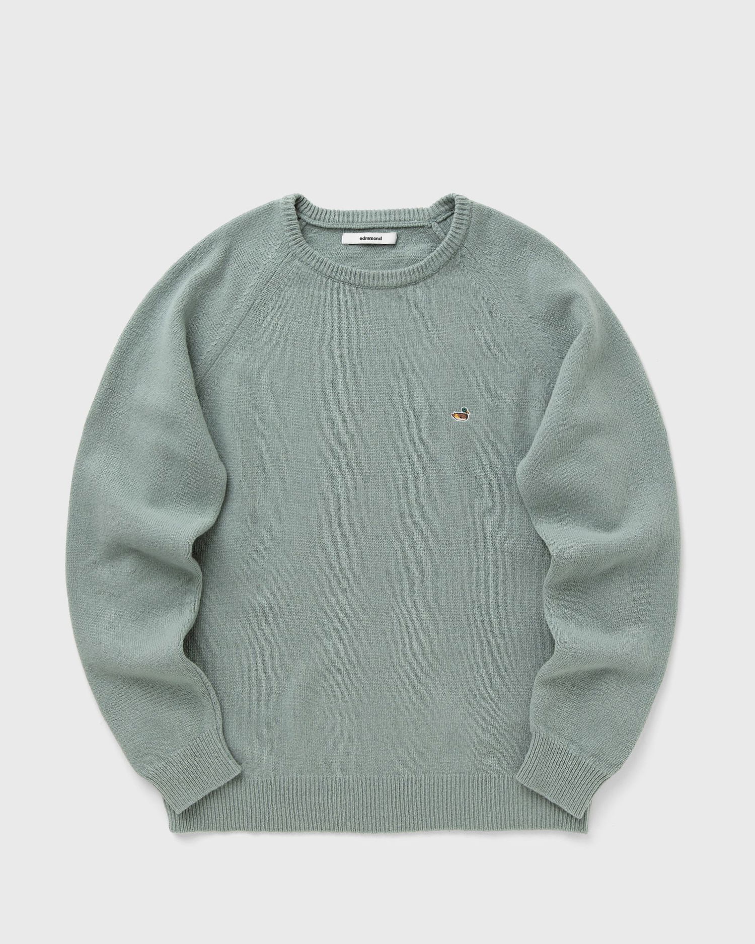 Sveter Edmmond Studios Duck Patch Crewneck Knit Sweater Zelené | 325-60-01620, 0