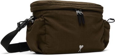 Taška cez rameno AMI AMI de Coeur Canvas Messenger Bag Zelené | ULL022.AW0074, 1