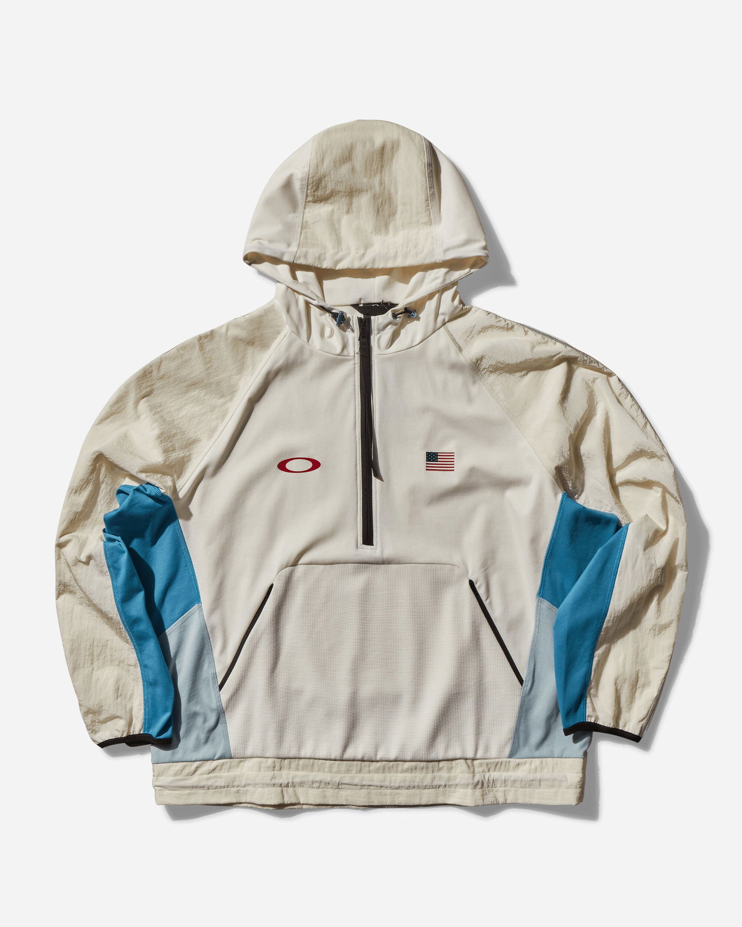 Mikina OAKLEY Team USA Surfing Tech Fleece Hoodie Šedá | FOA407811 231, 0