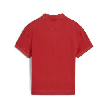 Polo tričko Puma Women's PREMIUM ESS Polo Shirt Červená | 629777_15, 4