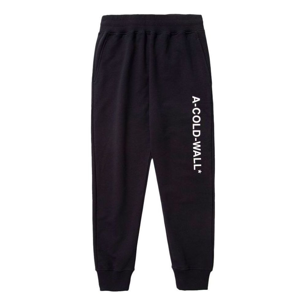 Tepláky A-COLD-WALL* Essential Logo Sweatpants Čierna | ACWMB096-BLACK, 0