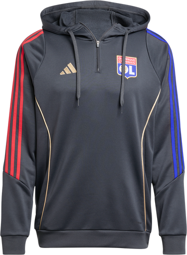 Mikina adidas Originals Olympique Lyonnais TR Hoody Šedá | jl9490, 0