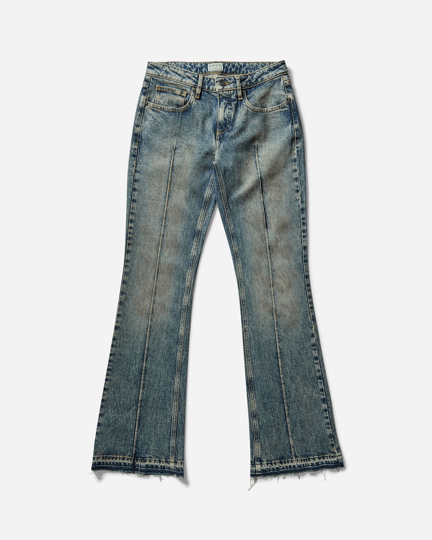 Džínsy GUESS Flare Denim Pants Modrá | W5GU18D5ACI GUBT, 1