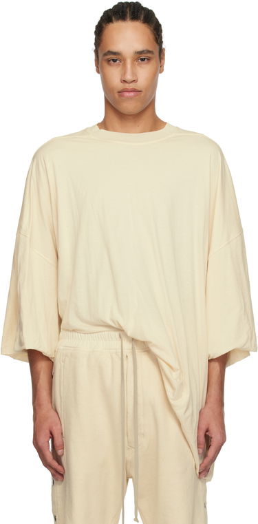 Tričko Rick Owens Rick Owens DRKSHDW Hollywood Tommy T-Shirt Béžová | DU01E3259 BHNDB, 0
