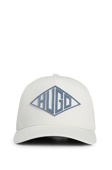Šiltovka BOSS HUGO Cap with Geometric Logo Biela | 50539552, 0