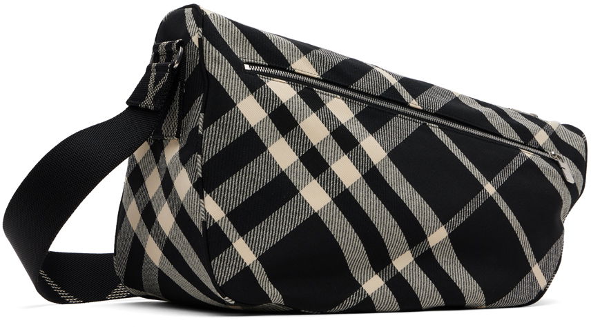 Taška cez rameno Burberry Burberry Large Shield Bag Čierna | 8089304, 1
