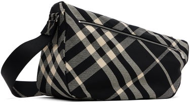 Taška cez rameno Burberry Burberry Large Shield Bag Čierna | 8089304, 1