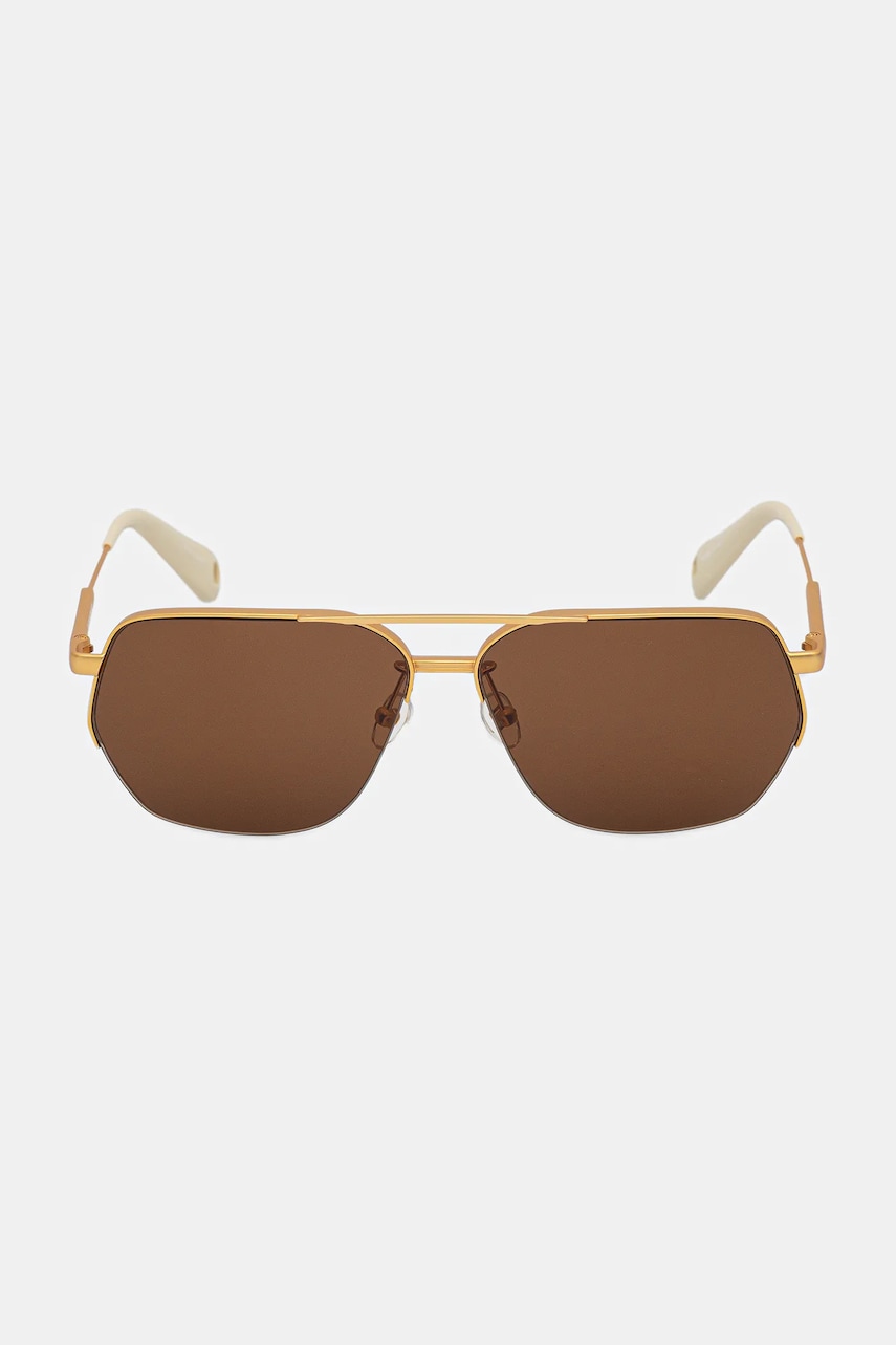 Slnečné okuliare Jacquemus Jacquemus Aviador Sunglasses Hnedá | JAC67C1SUN, 1