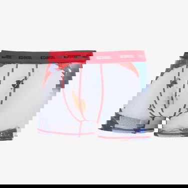 Boxerky Diesel Damien-Utlt Boxer-Shorts Red Biela | A19562_0DLBE 42AA, 0