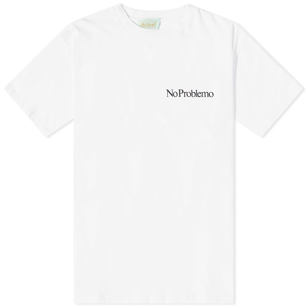 Tričko Aries Mini Problemo Tee Biela | COAR60009-WHT, 0