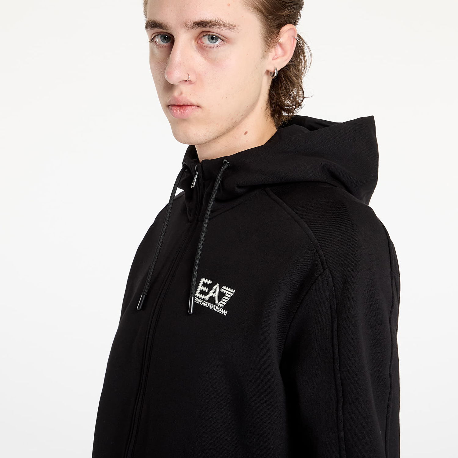 Mikina Emporio Armani Sweatshirt EA7 Tracksuit Black M Čierna | 6DPV66PJVTZ1200, 1