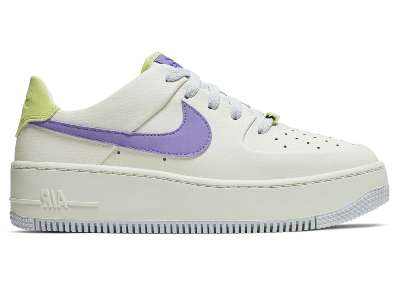 Tenisky a topánky Nike Air Force 1 Sage Low Sail Medium Violet W Biela | CN2579-151, 0