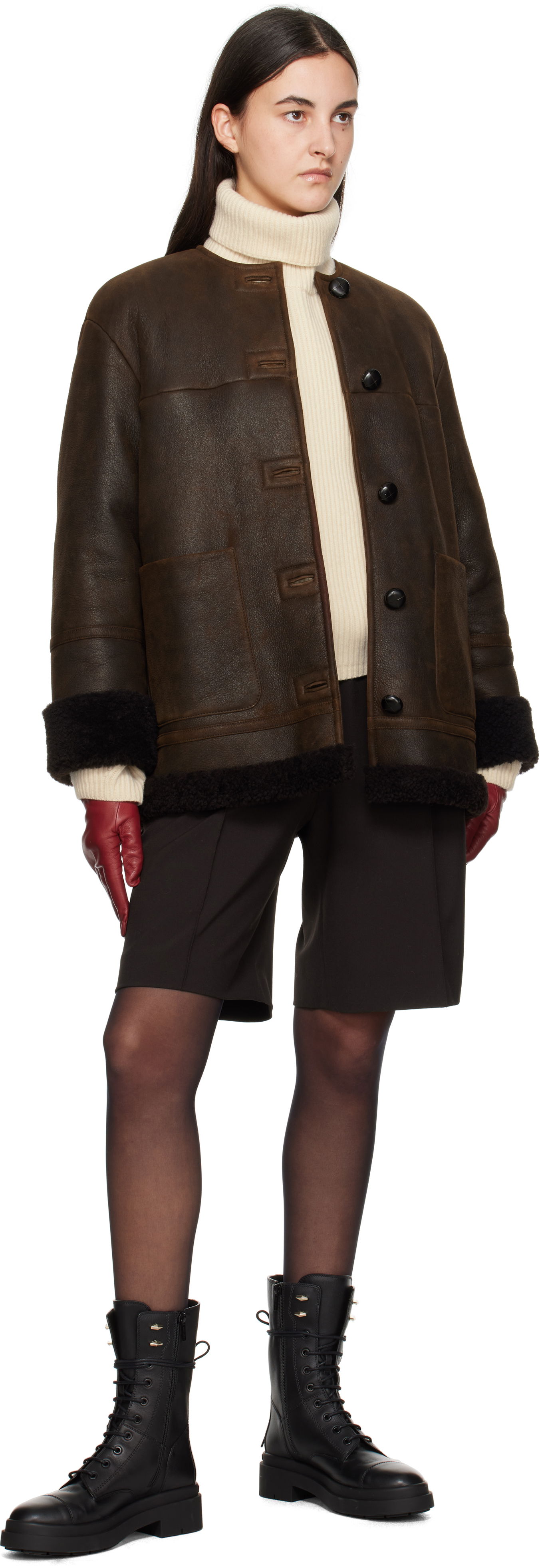 Weekend Max Mara Shearling Jacket