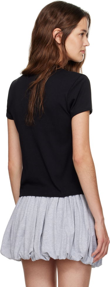 Tričko Coperni Coperni Cut-Out Baby Tee Čierna | COPJS158F5012, 2