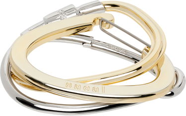 Kľúčenka sacai Sacai Carabiner Bangle Bracelet Metalická | 25-07923, 0
