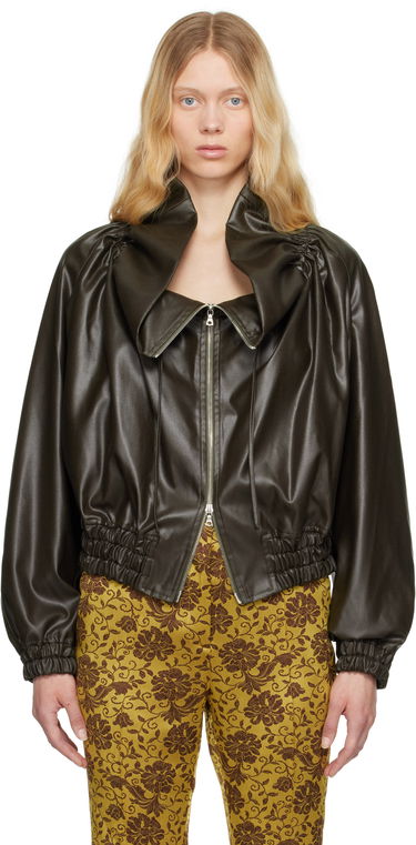 Bomber bunda Dries Van Noten Dries Van Noten Cocoon Bomber Jacket Zelené | 251-010510-1502, 0