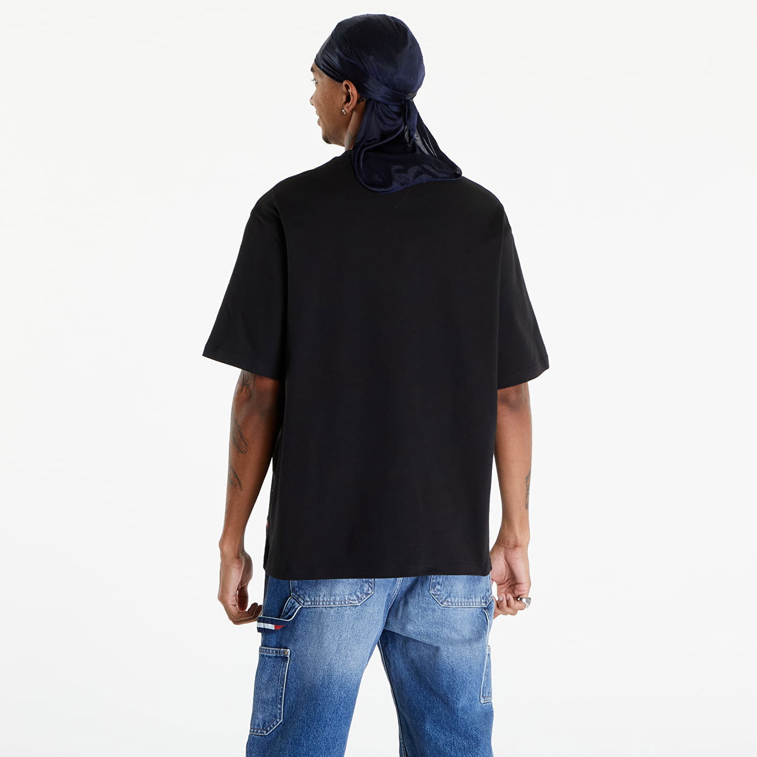 Tričko Tommy Hilfiger Logo Oversized Fit T-Shirt Black Čierna | DM0DM18267 BDS, 1