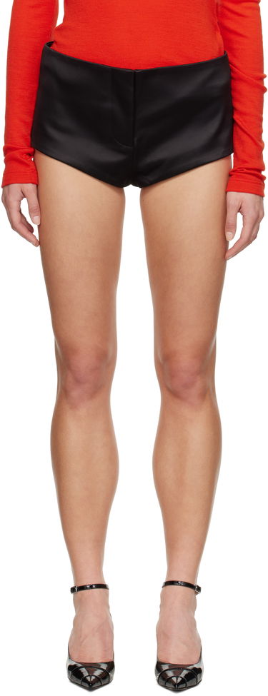 Šortky Entire Studios Entire Studios Puppy Satin Shorts Čierna | ESW-S25-5003-BS, 0