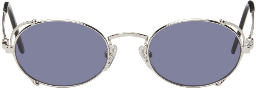 Slnečné okuliare Jean Paul Gaultier Gaultier 55-3175 Oval Sunglasses Metalická | 23/18-U-LU003-X032-91, 0