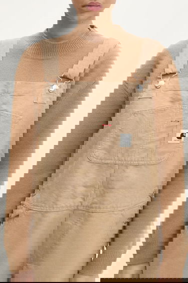 Overal Carhartt WIP Bib Overall Straight Fit Béžová | I034322.700, 3