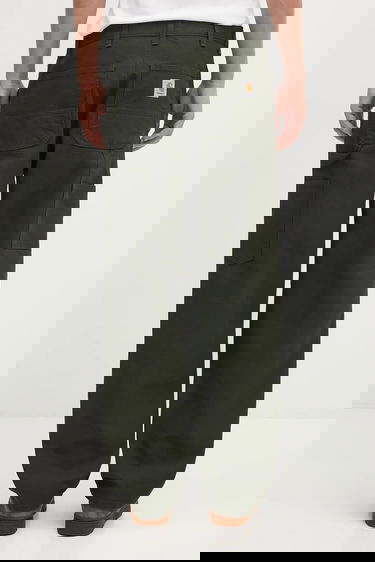 Nohavice Carhartt WIP Double Knee Pant Zelené | I031501.4902, 2