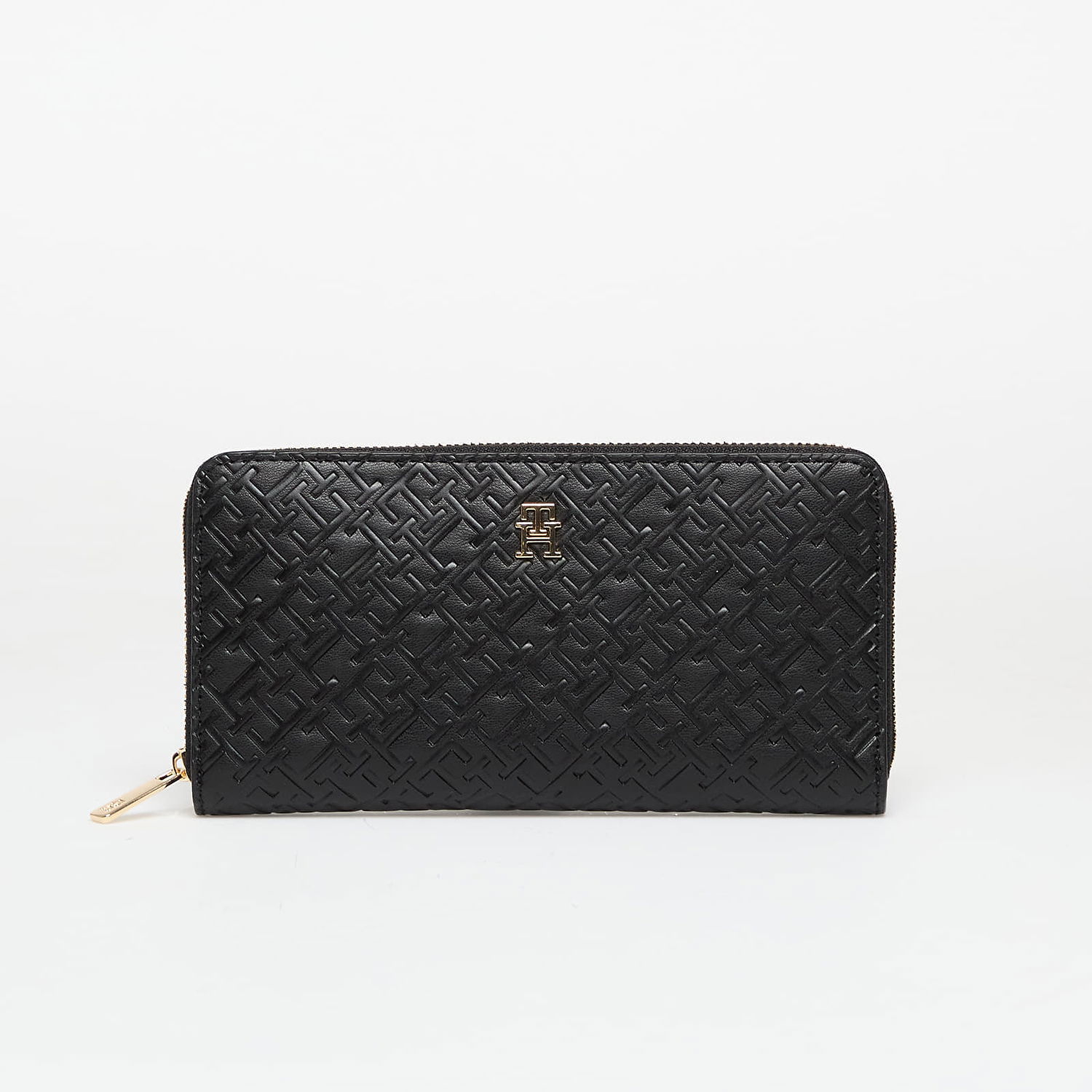 Peňaženka Tommy Hilfiger Wallet TH Icon Large Za Mono Embo Wallet Black Universal Čierna | AW0AW17955 BDS, 0