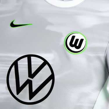 Dres Nike Nike VfL Wolfsburg 2025/26 Stadium Jersey Šedá | hq0960-100, 2