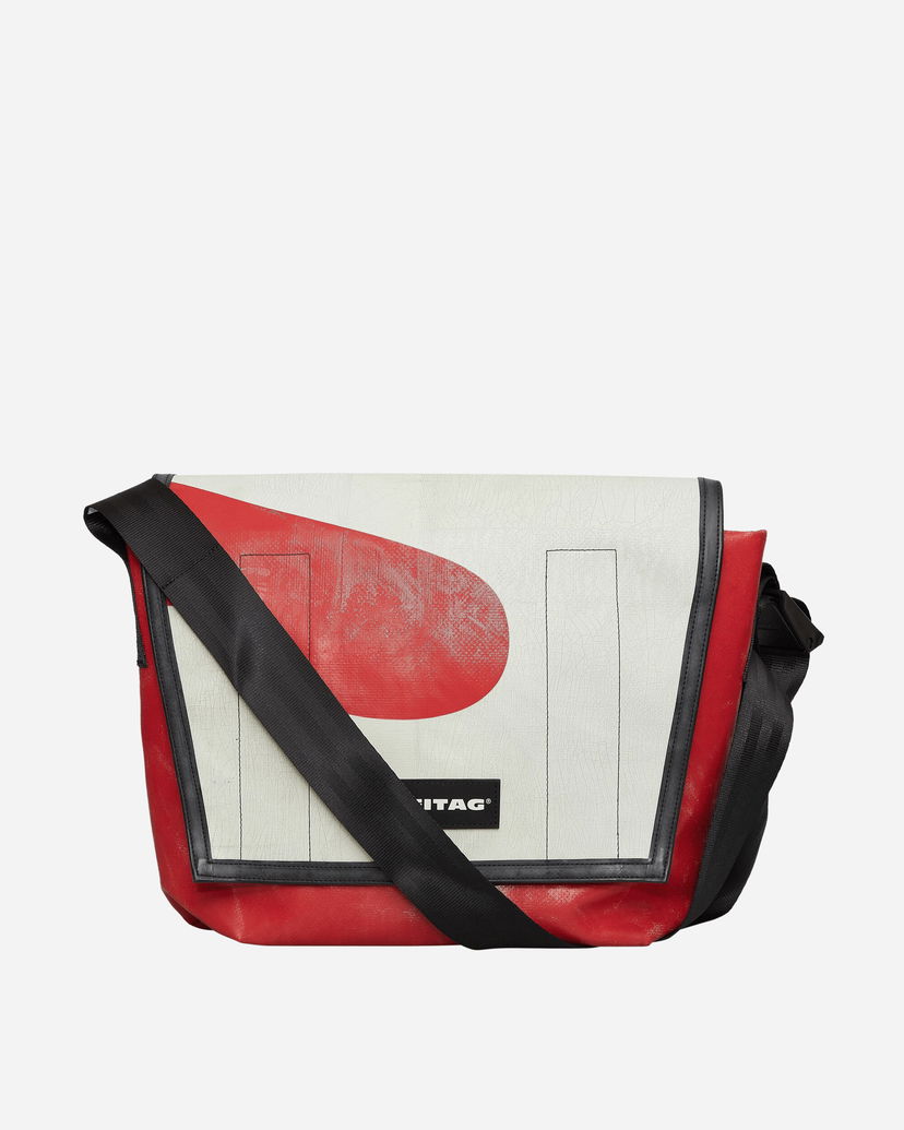Taška cez rameno Freitag Dexter Slim Messenger Bag Červená | FREITAGF14 006