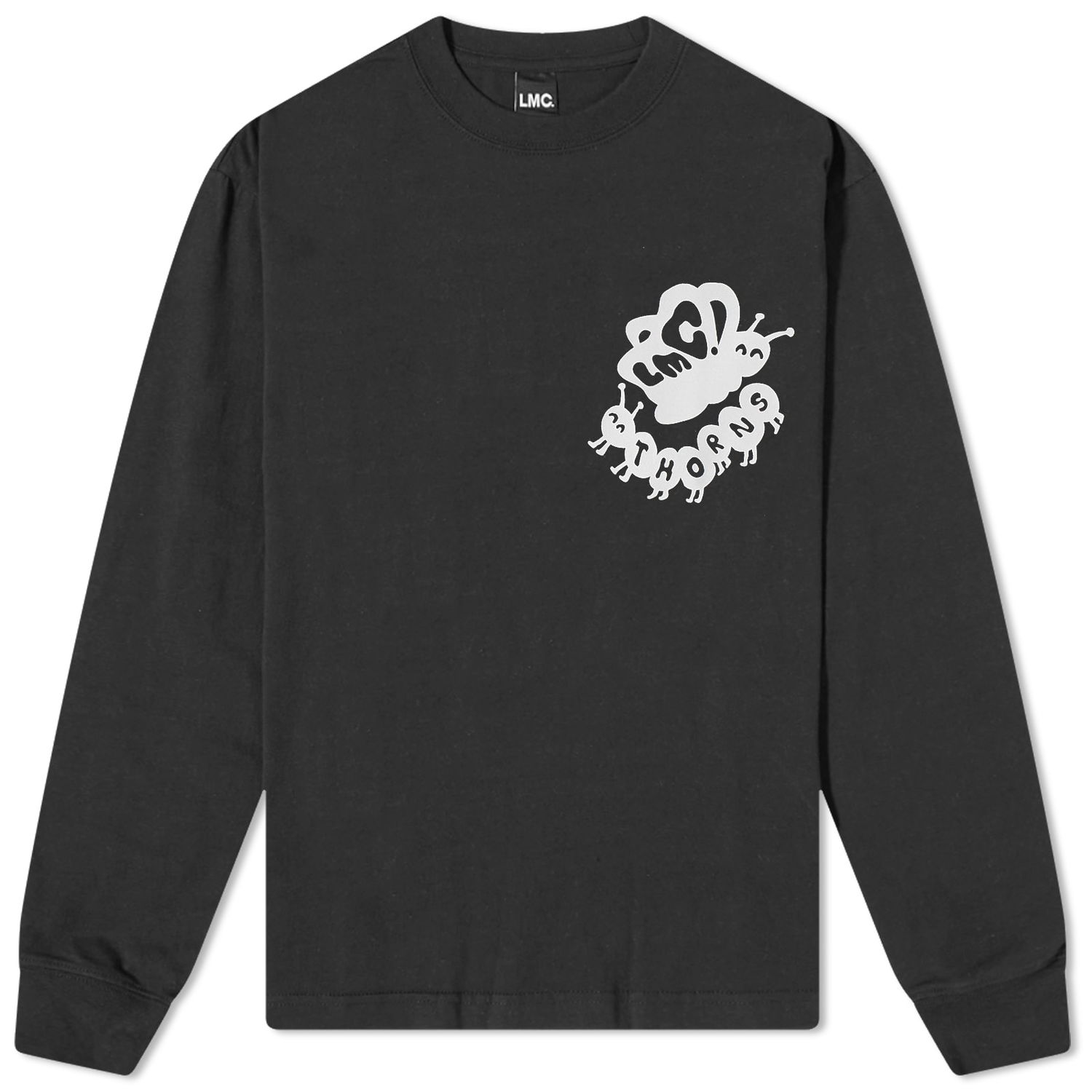 Tričko LMC Long Sleeve Thorns Fantasy Tee Čierna | 0LM23SLS113-BLK, 0