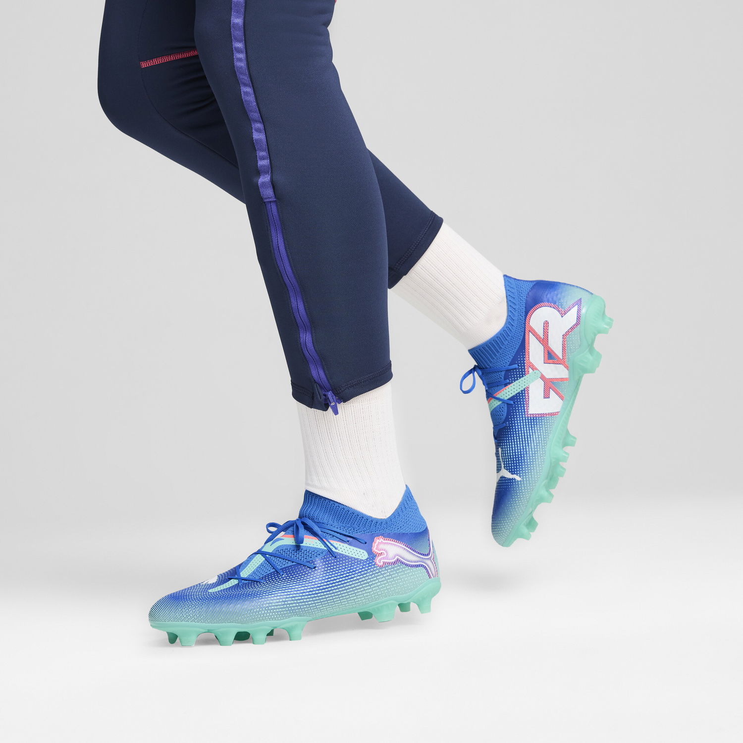 Tenisky a topánky Puma FUTURE 7 PRO FG/AG Soccer Cleats Modrá | 107924_01, 1