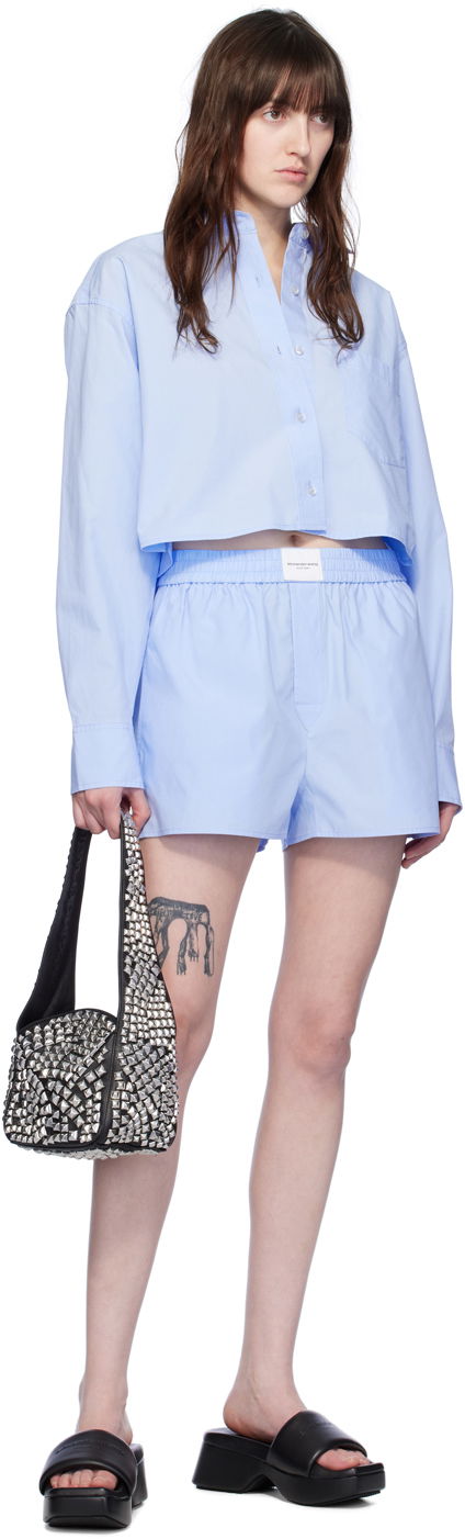 Alexander Wang Cropped Button-Down Shirt