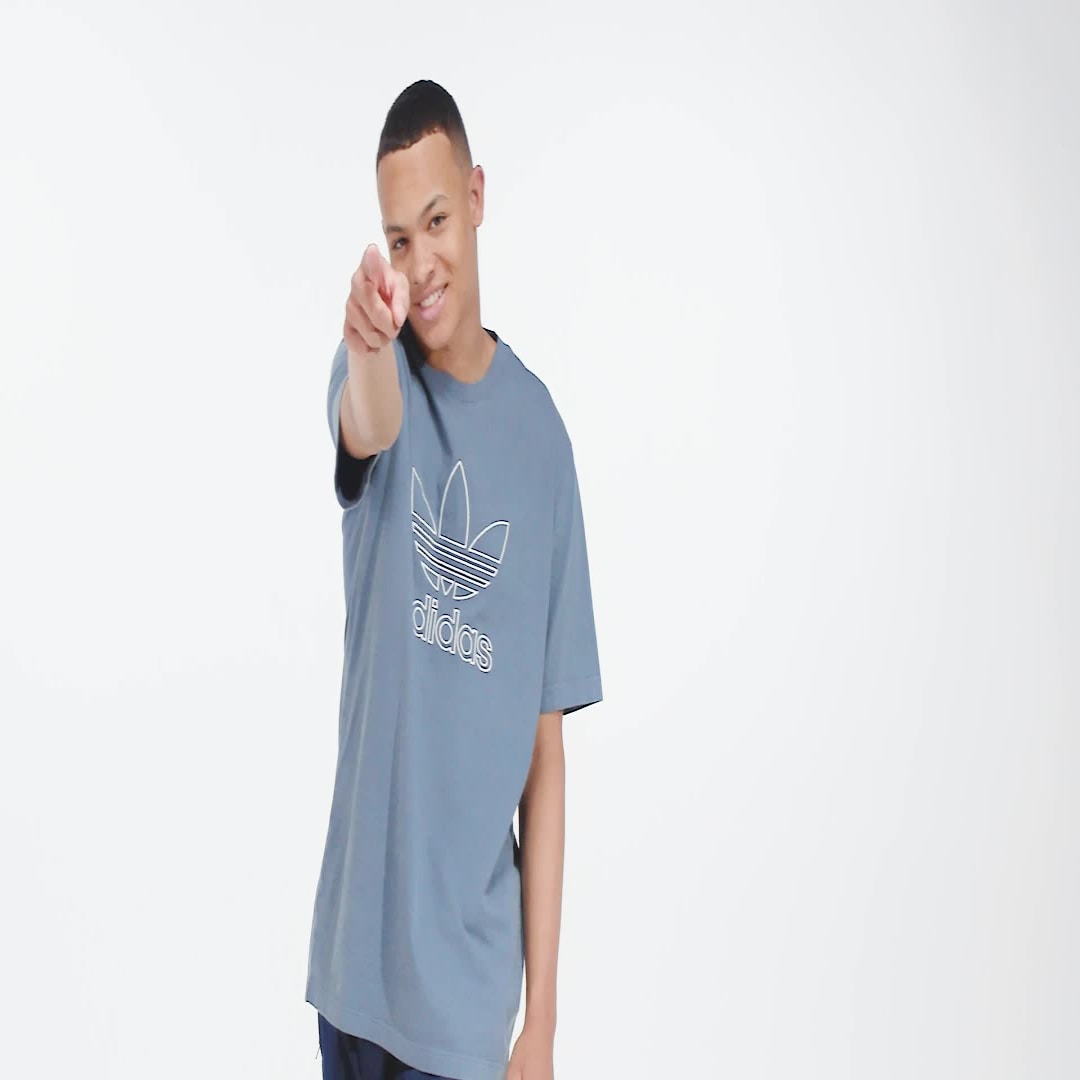 Adicolor Outline Trefoil Tee
