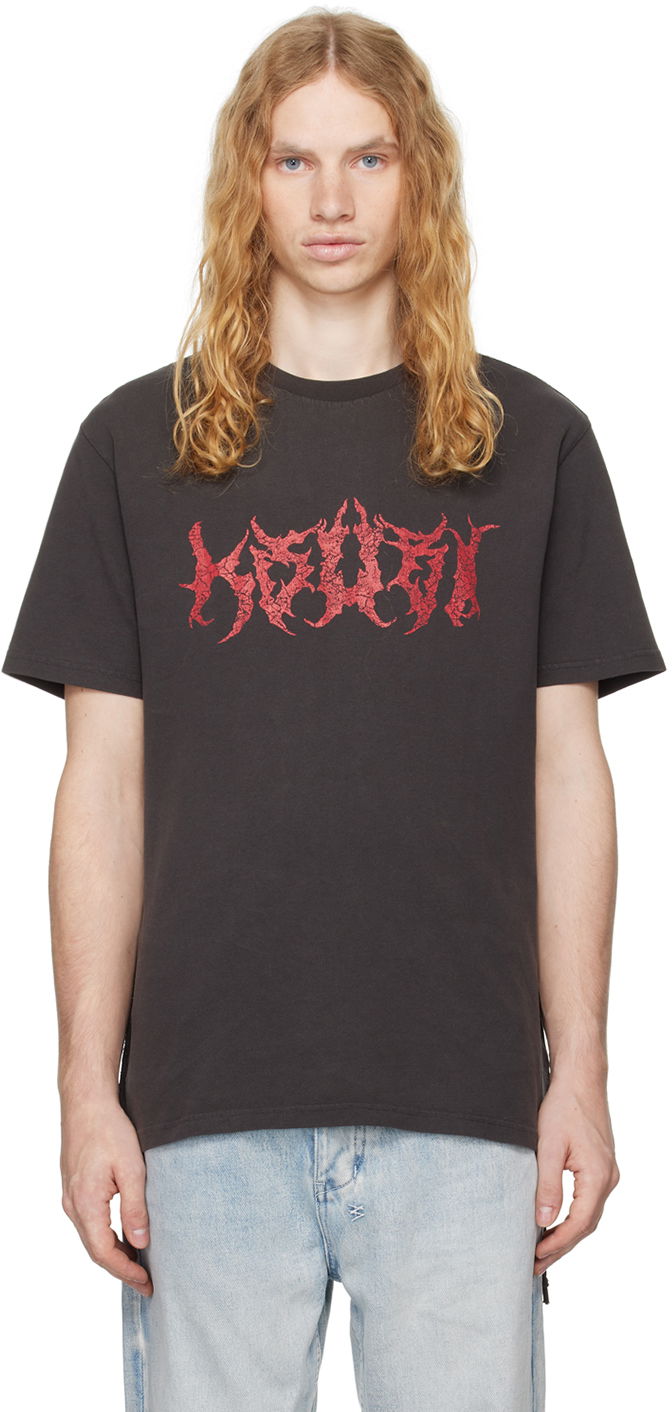 Tričko Ksubi Sabbath Kash T-Shirt Čierna | MFA24TE002, 0