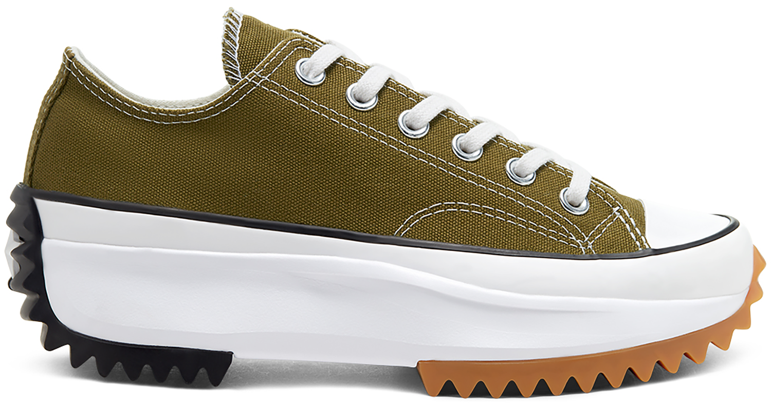 Tenisky a topánky Converse Run Star Hike Ox Dark Moss White Gum Zelené | 168818C, 0