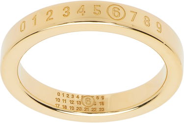 Prsteň Maison Margiela MM6 Numeric Minimal Signature Ring Šedá | SM6UQ0059 P6469, 4